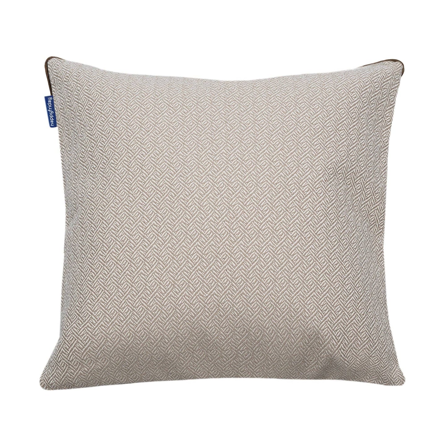 Koristetyynynpäällinen, kalanruotokuvio 50x50 cm, beige