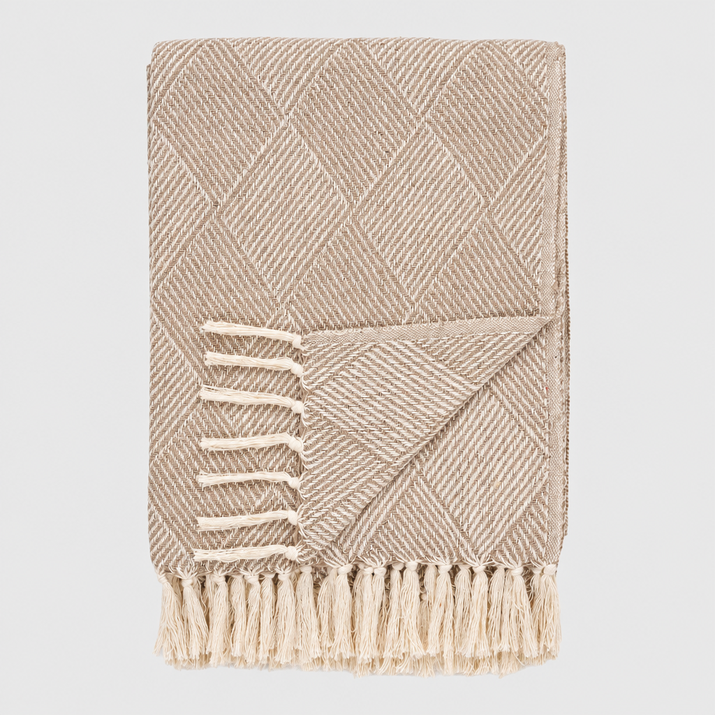 Torkkupeitto Serene, taupe