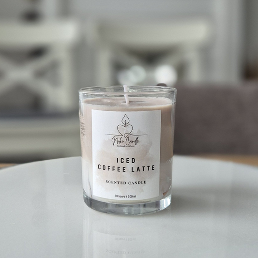 Iced Coffee Latte -tuoksukynttilä