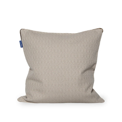 Koristetyynynpäällinen, kalanruotokuvio 50x50 cm, beige