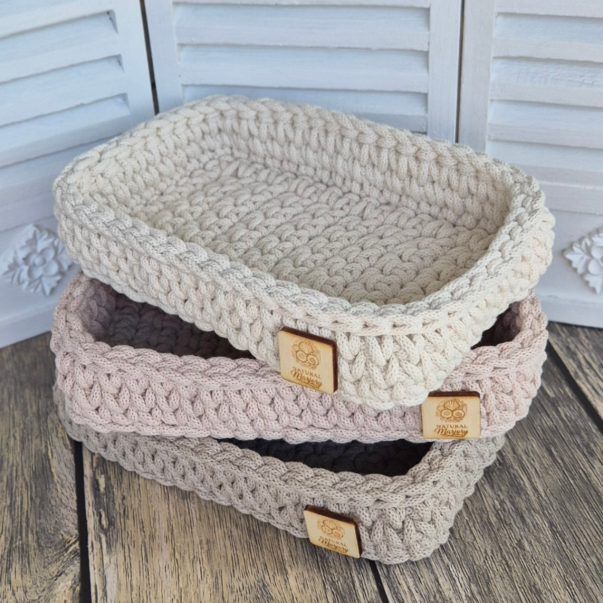 Säilytyskori, beige