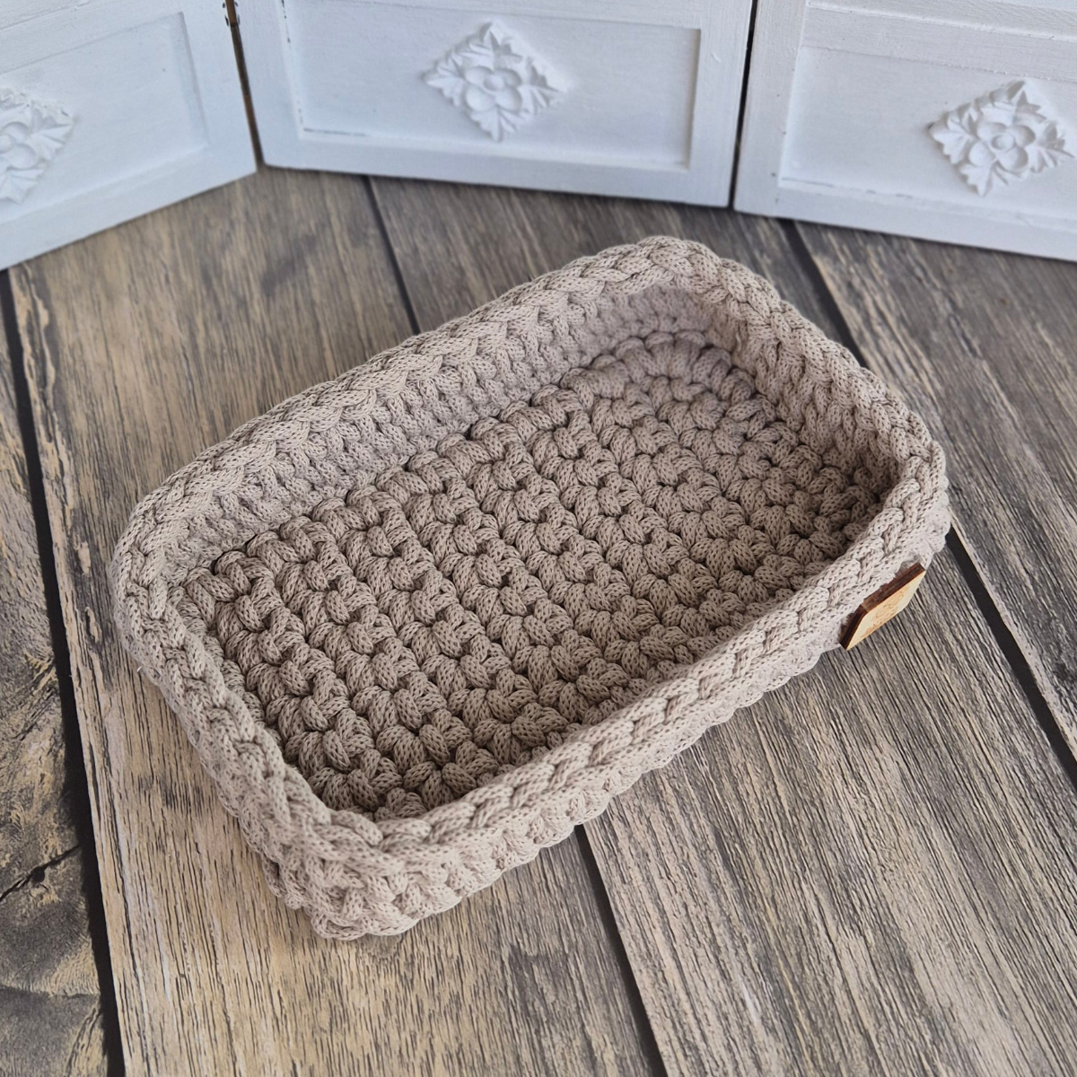 Säilytyskori, beige