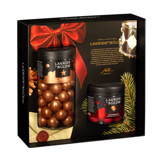 Lakrids by Bülow Gift Box Classic & Raspberry Small