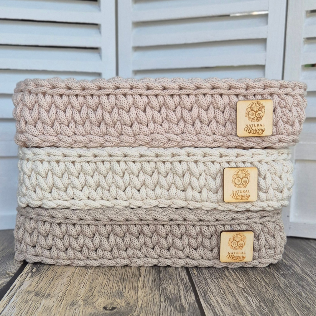 Säilytyskori, beige