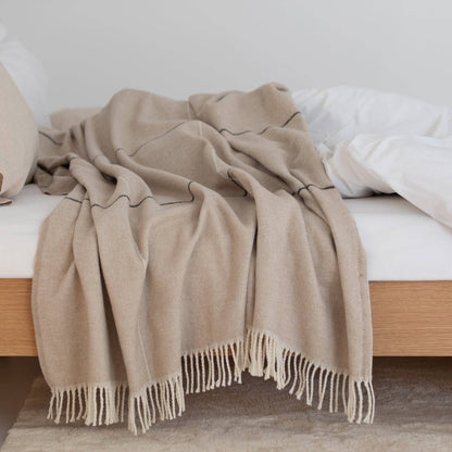 Torkkupeitto Marsh, Beige