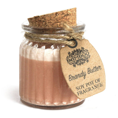 Bamboo Brandy Butter -soijavahakynttilä
