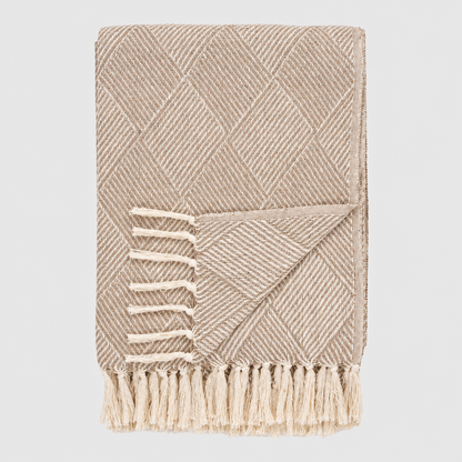 Torkkupeitto Serene, taupe