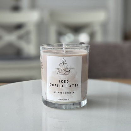Iced Coffee Latte -tuoksukynttilä