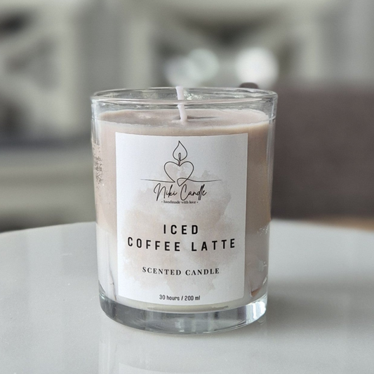 Iced Coffee Latte -tuoksukynttilä