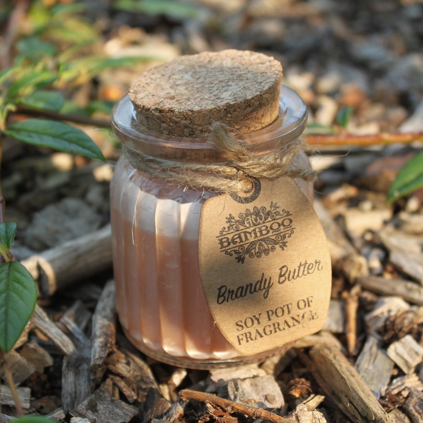 Bamboo Brandy Butter -soijavahakynttilä