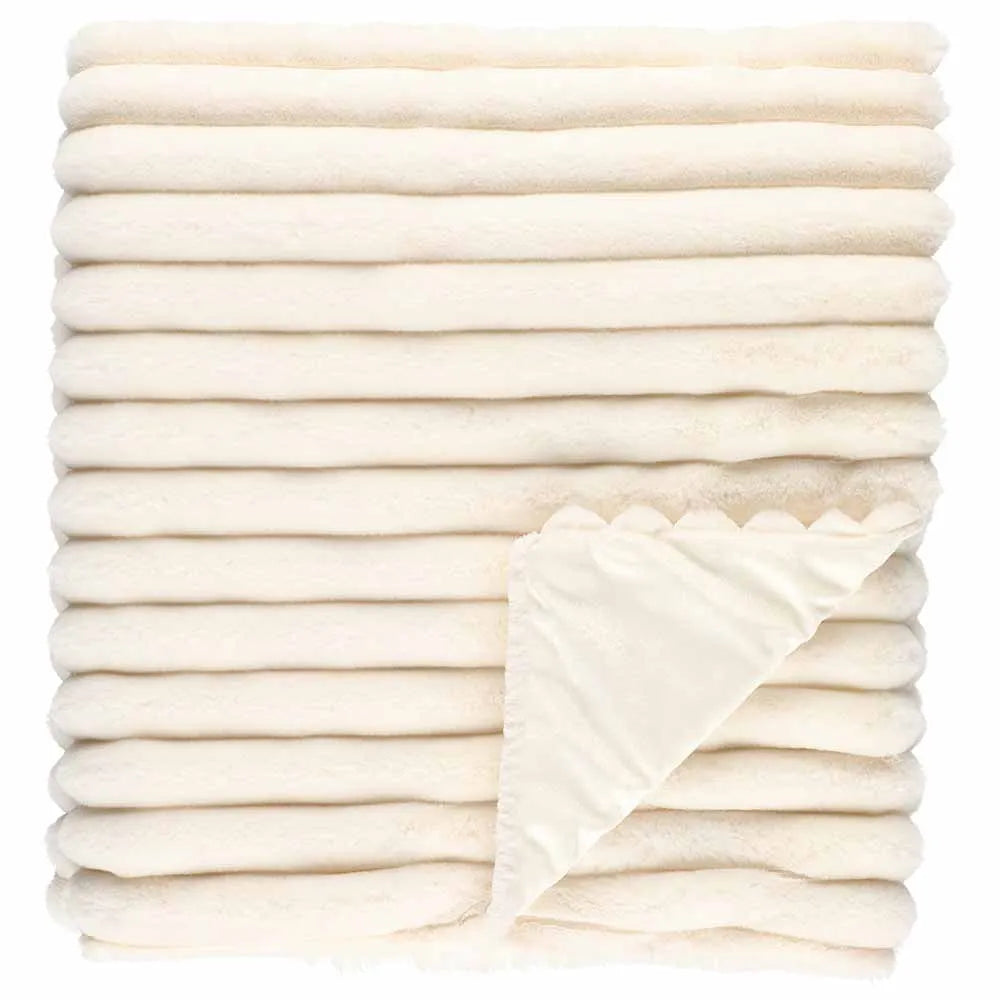 Torkkupeitto Soft, luonnonvalkoinen