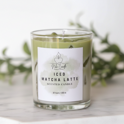 Iced Matcha Latte-tuoksukynttilä
