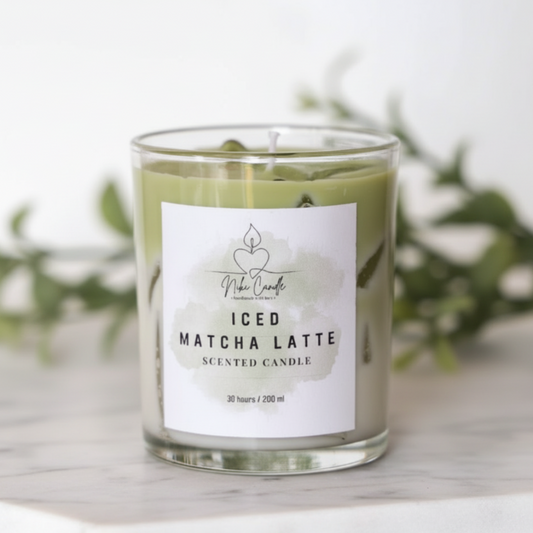Iced Matcha Latte-tuoksukynttilä