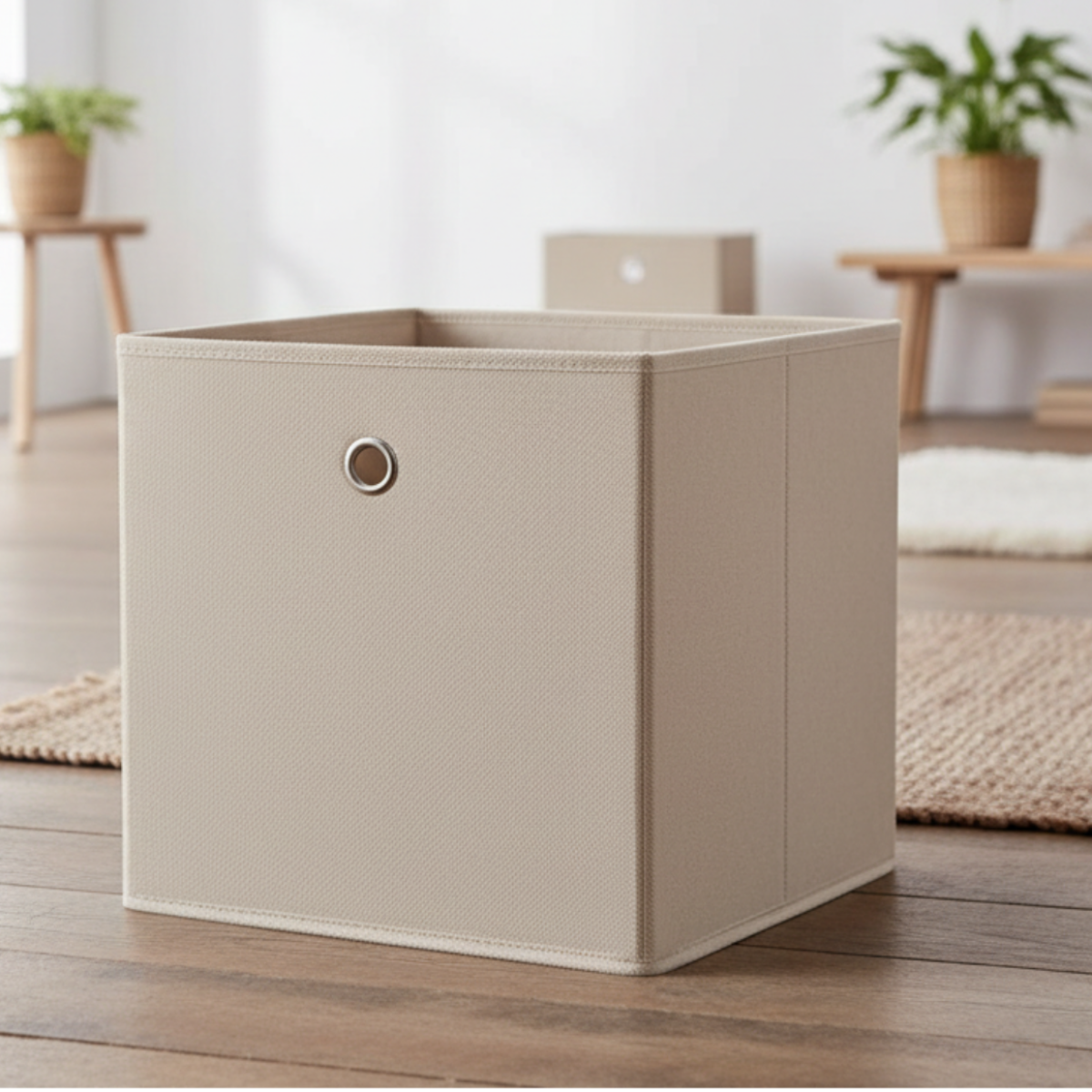 Säilytyslaatikko, beige