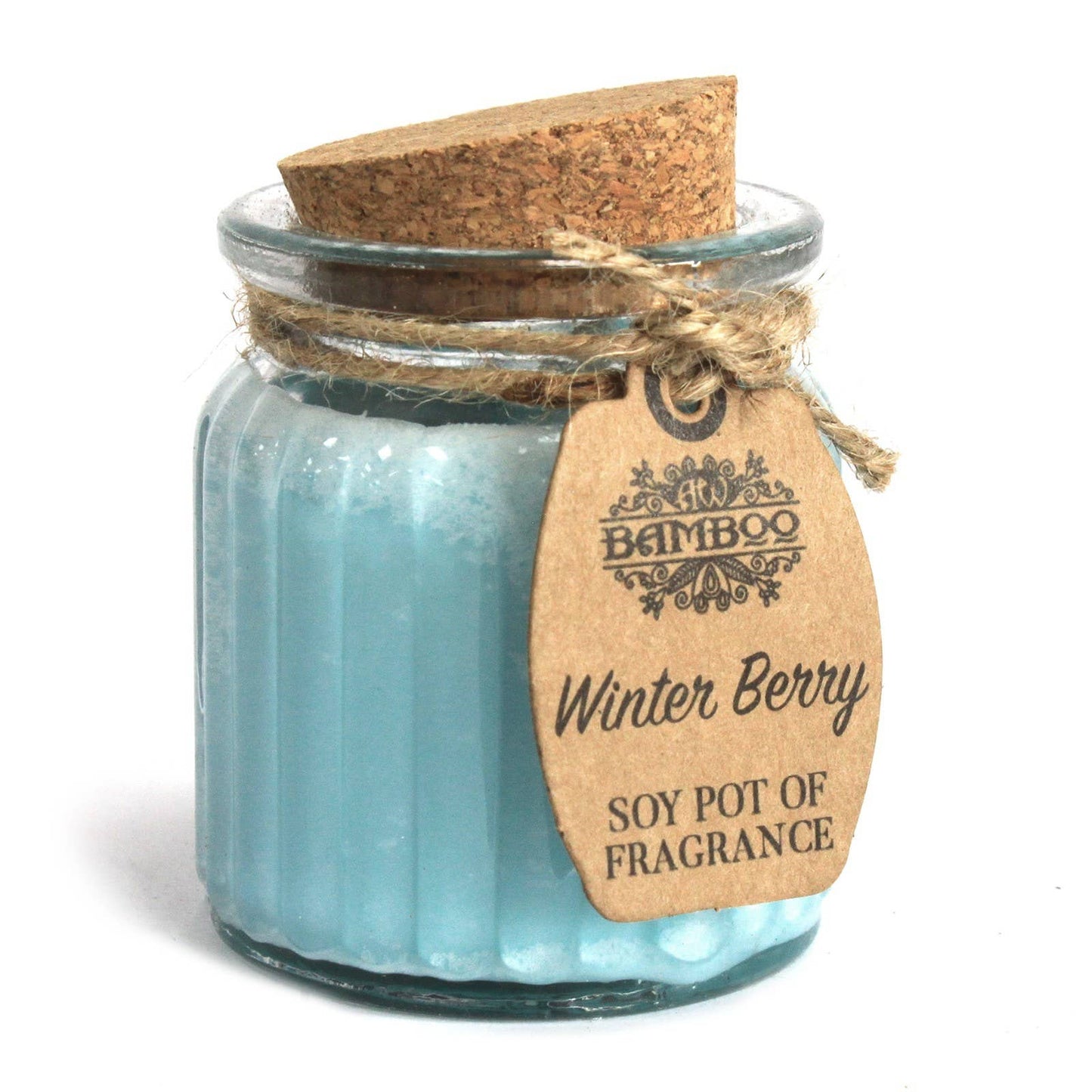 Bamboo Winter Berry -soijavahakynttilä