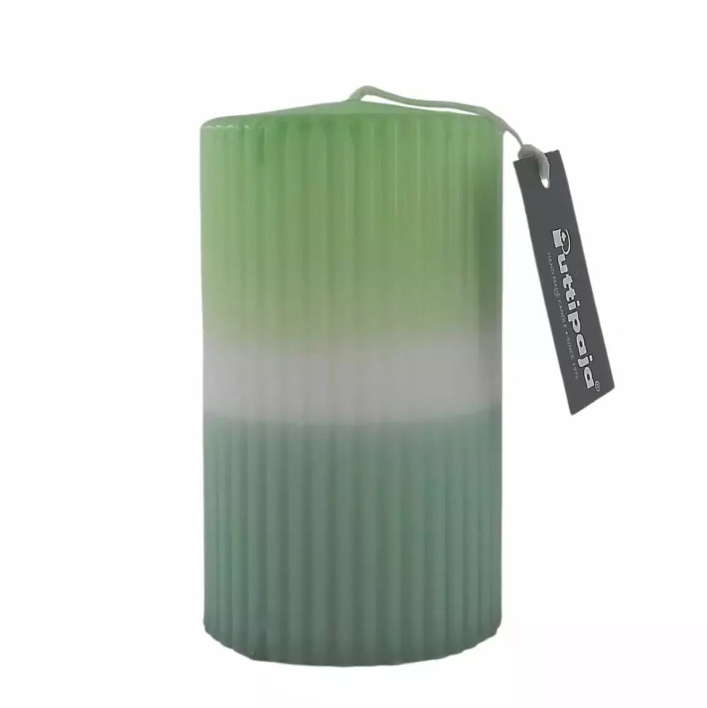 Dip dye vekkikynttilä, lehmus, salvia
