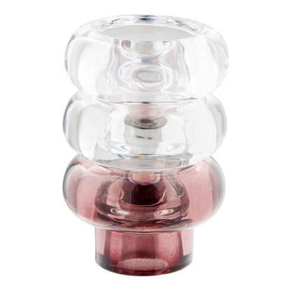 Lasikynttilänjalat Bubble, 3 kpl