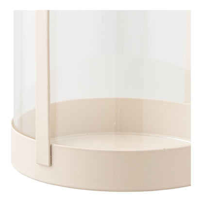 Hurricane-kynttilälyhty beige 2 kpl